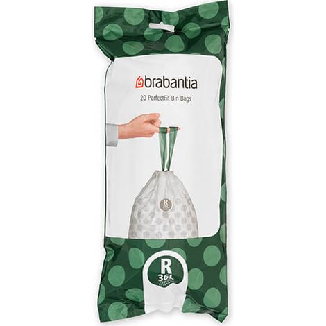 Brabantia PerfectFit Bags R 36 litre 20 bags per roll (1/5)