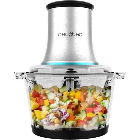 Hachoir Électrique 500W – Bol Verre 500g, Lames Inox, 2 Vitesses (1/2)