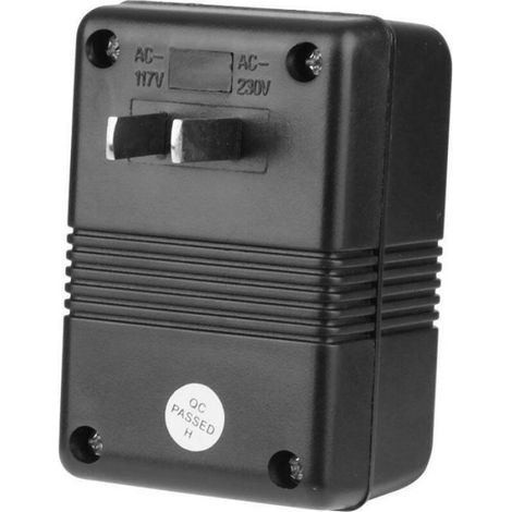 1 Transformateur de tension 220V à 110V, Convertisseur abaisseur 30W, Adaptateur secteur pour voyage, Rasoir, Brosse à dents (1/5)
