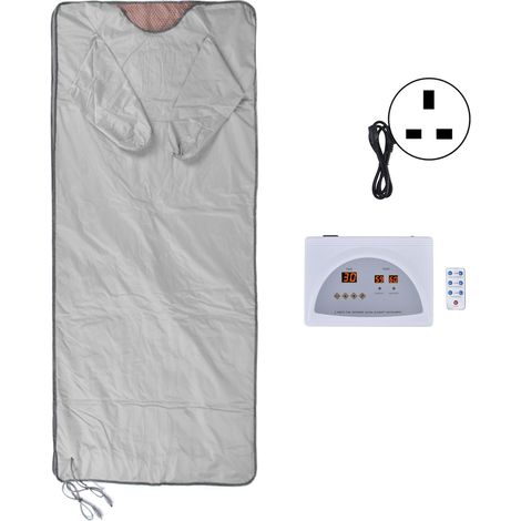 Couverture infrarouge lointain anti-humidité et froid, multifonction en tissu Oxford, 650W, prise UK 220V (1/5)