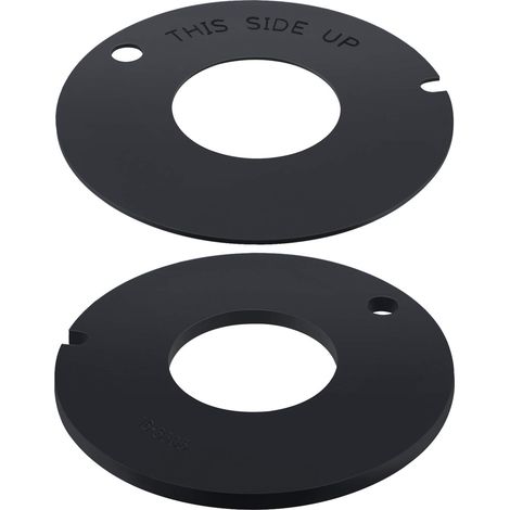 2 Pieces 385311462 and 385316140 RV Toilet Rubber Seal, Compatible with Sealand Mansfield VacuFlush Camping Toilet, Fits 2010, 510/506+, 510+/1000 6,100 8/EcoVac 146-149 (1/5)