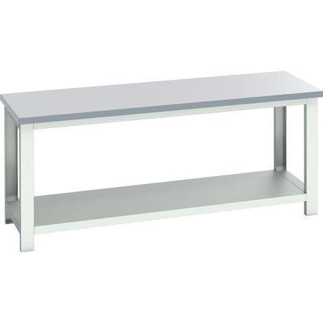 Bott 41003674.16V Cubio Bench with Shelf, ESD Laminate Top 2000 x 750mm