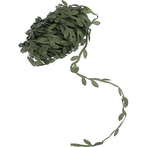 Couronne de feuilles artificielles de 20 m pour la décoration de la maison, des murs, des mariages et des fêtes.-2000.00X1.50X0.70CM-Green (1/3)
