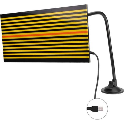 Dent Checking Reflector Panel with LED Light, Paintless Dent Repair Removal Tool, Reflector Line Checking Tool with LED Light and USB (1/5)