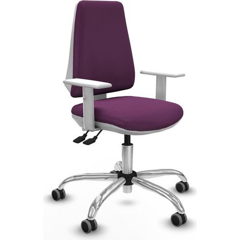 Piqueras y Crespo Ergonomischer Bürostuhl Lila