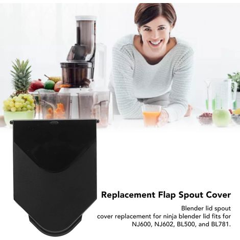Ortviai Couvre-bec pour couvercle de mixeur Ninja – Compatible NJ600, NJ602, BL500, BL781 – En ABS sans BPA (1/4)