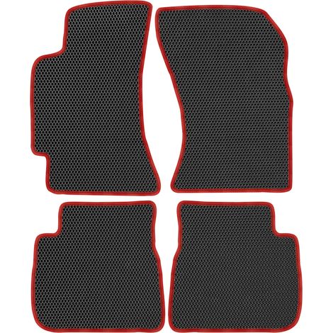Tapis de sol dédiés pour Subaru Outback II (1998-2004) - EVA alvéolé noir (1/5)