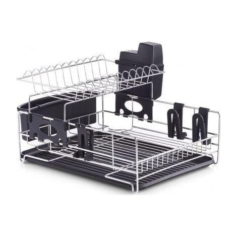 Zeller Modelo contemporáneo Escurreplatos negro
