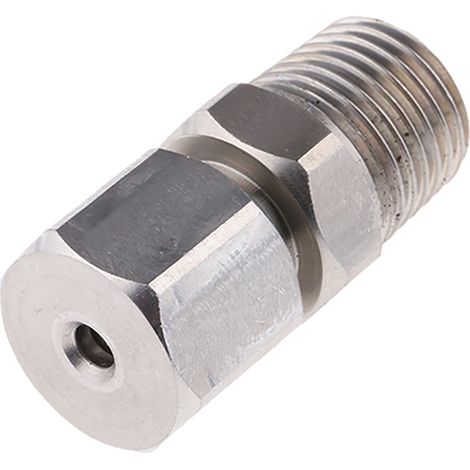Raccord de compression 1/4 BSPT pour Thermocouple, Ø 3mm ( Prix pour 1 ) (1/2)