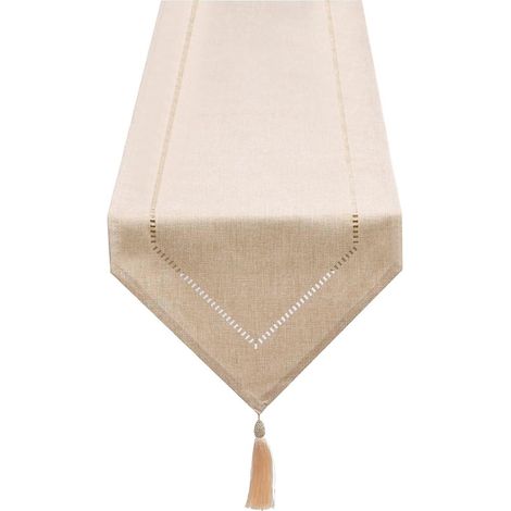 chemin De Table Lin Rouge 32 X 220 Cm, Chemin De Table De Haute Qualit, Chemin De Table Uni, Moderne, Facile D'entretien Pour Table  Manger, Table