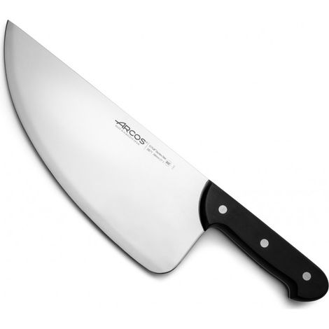 Cuchillo Pescadero Arcos Universal 287100 de acero inoxidable Nitrum y mango de Polioximetileno y hoja de 29 cm y 2 mm espesor en estuche