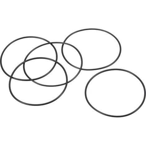 Joint Torique Nitrile Caoutchouc 75mm OD 72mm ID 1.5mm Largeur, 20 Pcs Métrique Scellage Joint pour Robinet Plomberie Automobile Réparation, Noire (1/5)