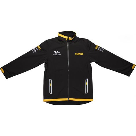 Dewalt – Veste softshell Yamaha Tech3 taille L – Manches longues – Couleur noir/jaune – PROMOVISGLA (1/3)