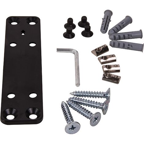 B-TECH BT8390-WFK1 - Support - Noir - BT8390-VESA200F - 200T - 400F - 400T - 45 mm - 5 mm - 188 mm (BT8390-WFK1/B)