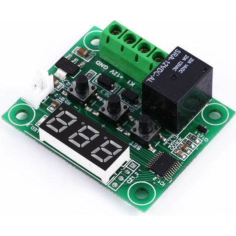 Thermostat numérique W1209 12 V, module de capteur et de commande de température -50-110 °C (1/5)