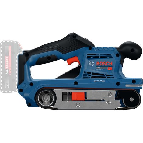 Levigatrice a nastro Bosch GBS 18V-75 Professional 18V brushless – compatta