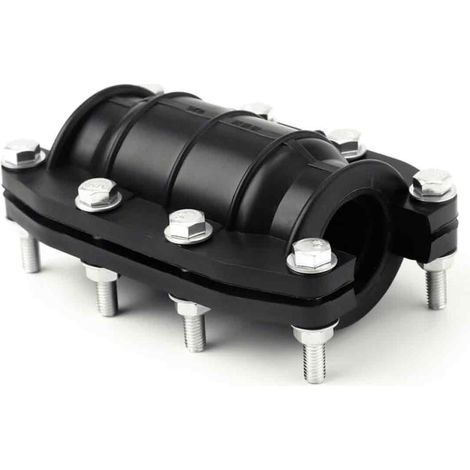 25-mm-Rohrreparaturschelle – JINFGERNE – Für Rohre mit 24–26 mm Durchmesser, effektive Klemmung in Kunststoff und Metall, schnelle und einfache Montage (1/5)