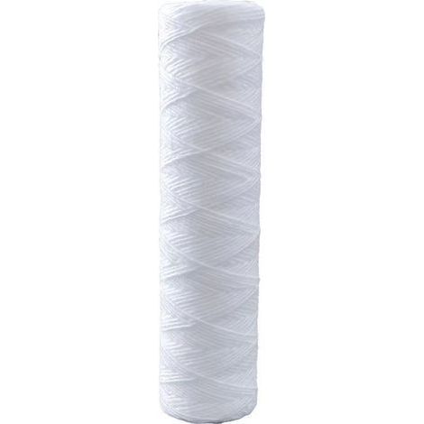 Lot de 5 cartouches filtrantes à eau 5 microns 25,4 cm pour sédiments et filtration des sédiments universels Remplacement universel Polypropylène osmose inverse Préfiltre (1/4)