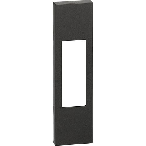 Cover Bticino Living Now pour Prises, Bipolaires, bouton tirant Noir KG02