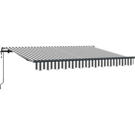 Maison Exclusive - Tenda Retrattile Antracite 250 x 200 cm Tessuto