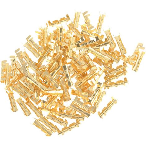100 Pièces Bornes de Câblage à Connexion Rapide en Laiton pour Sections 0,5-1,5mm² (1/5)