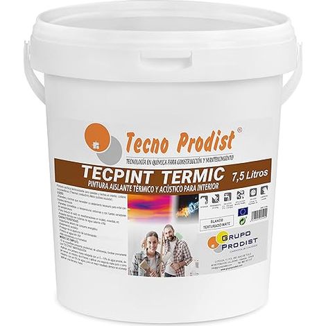 Tecno Prodist Tecpint Termic - Pintura interior aislante térmica (BLANCA)
