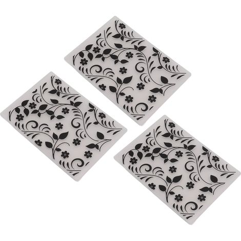 Lot de 3 pochettes à gaufrer multifonctionnelles en plastique pour machine à gaufrer. (1/5)