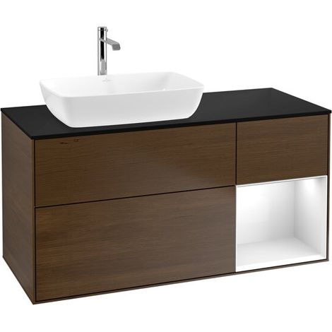 Villeroy & Boch G812GFGN Meuble sous lavabo Finion G81 (1/2)
