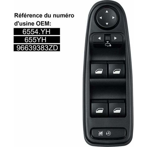 Fensterheberschalter 6554.YH für Citroen C4 Grand Picasso - Crezuo (1/5)