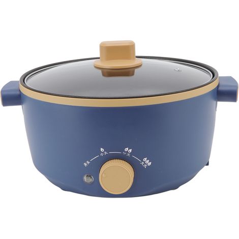 Cuisinière électrique 800 W, 2,5 L, 3 vitesses, monobloc, multifonctionnelle, prise britannique 220 V (1/5)