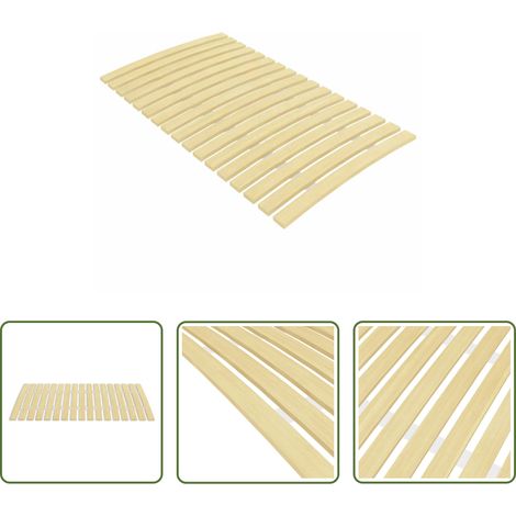 Sommier bois - Latte de rechange pour sommier avec 17 lattes 70 x 200 cm (1/5)