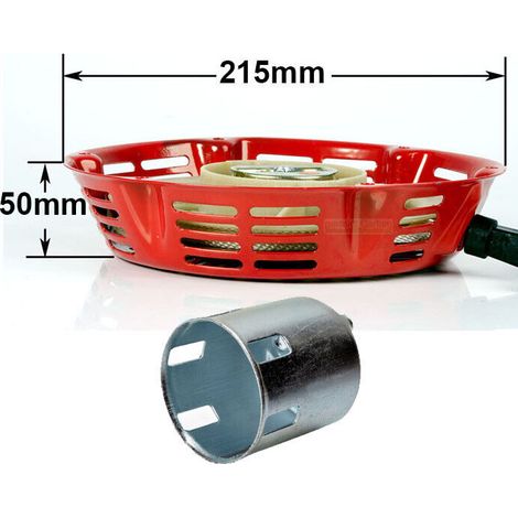21,5 CM démarreur à recul + coupelle pour moteur générateur pompe à eau 9 CV - 13 CV
