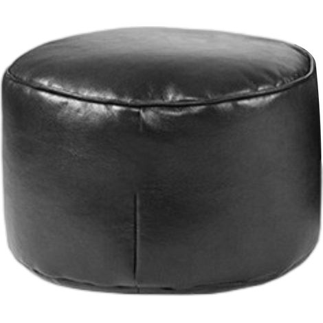 Housse de canapé-pouf Arc en cuir PU pour chambre, salon, réception ou bureau (1/5)