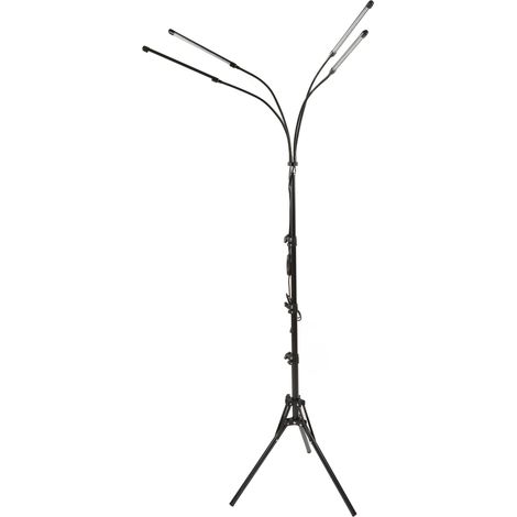 Lampe de thérapie infrarouge 660nm 850nm, dispositif de soulagement des douleurs corporelles, 4 têtes avec support réglable, prise UE 100‑240V (1/5)