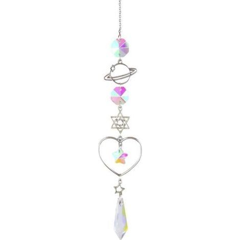 Hanging Pendant - Crystal - Sparkling Chime - Multicolor - 38 cm - Home Decor (1/4)