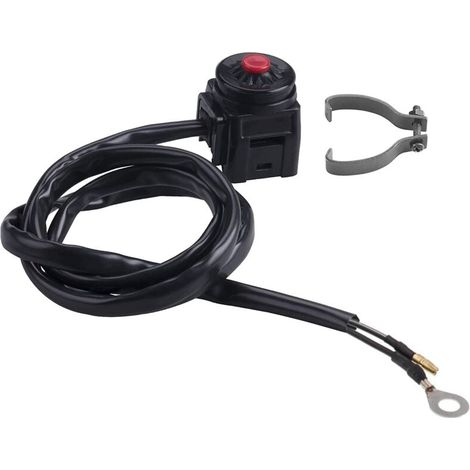1 Pc Universal Motorrad Lenker Schalter Motorrad Kill Stop Schalter Hupe Taste 22mm (7/8 ")