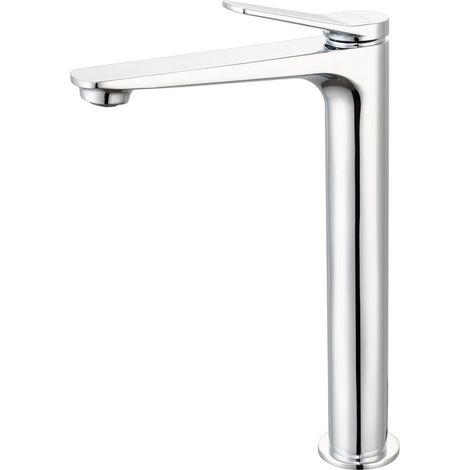 Miscelatore Lavabo Alto Serie Mars Cromato Senza Piletta (1/2)