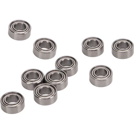 10 Stück RC-Kugellager 10x5x4mm Stahl für ZD Racing Modelle 10421 S (1/5)