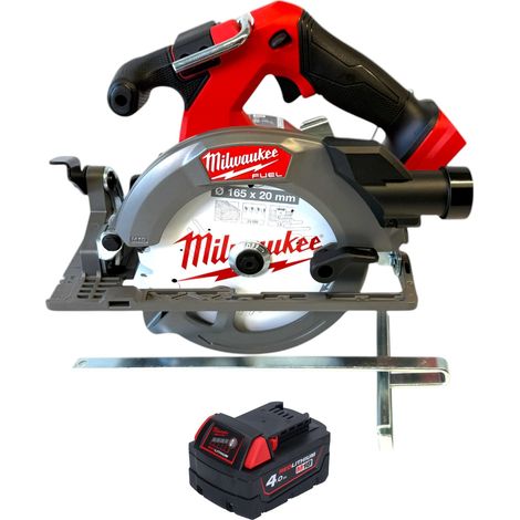 Milwaukee M18 FCS552-401 Akku Handkreissäge 18 V 165 mm Brushless + 1x Akku 4,0 Ah - ohne Ladegerät (1/5)