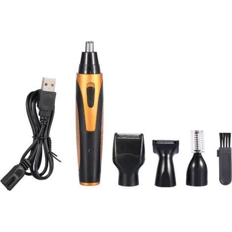 LAM 4-in-1 Akku-Elektrorasierer, Nasen-, Ohr-, Schläfenhaartrimmer, Barttrimmer für Männer (1/3)