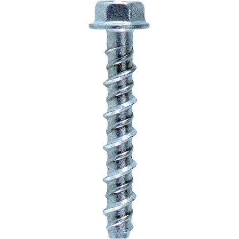 Jcp Fixings Ankerbolts Hexagon Flange Head BZP 5/6 x 50mm - Box of 100 (1/2)