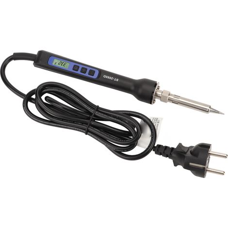 Fer à souder portable haute puissance avec affichage numérique LCD, prise UE 220-240 V, ST-2080D, 80 W (1/5)
