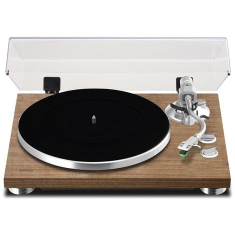 TEAC TN-400BT-X Giradischi con trasmissione a cinghia Nero, Noce Manuale