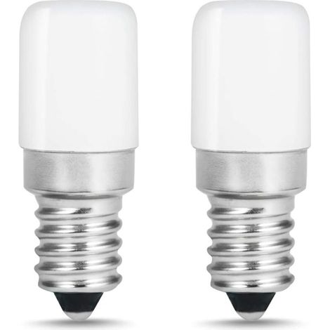 2er-Pack E14 LED-Kühlschranklampen / 1,5 W – entspricht einer 15-W-Glühbirne, Kaltweiß – 6000 K (1/4)