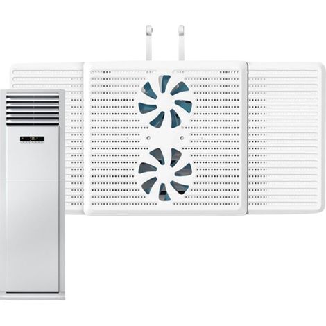 Déflecteur d'air de climatisation Prévention sûre et réglable des courants d'air directs Pour la maison,le bureau,l'appartement,la chambre à coucher (1/5)