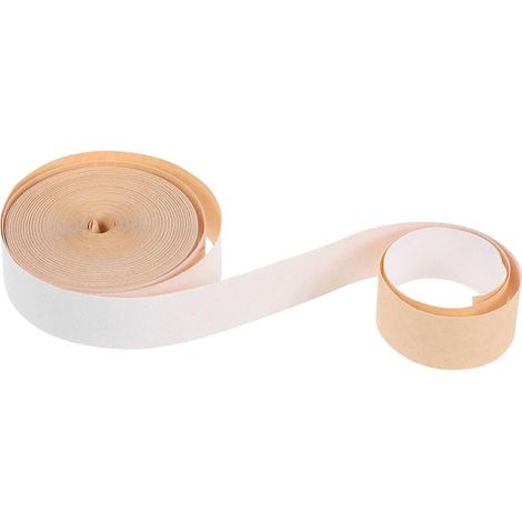 Ruban Adhésif Auto-adhésif en Tissu Beige pour Abat-jour, Bandes de Bordure Faciles à Installer, Protection des Bords, pour Réparation et Décoration D'abat-jour (1/5)