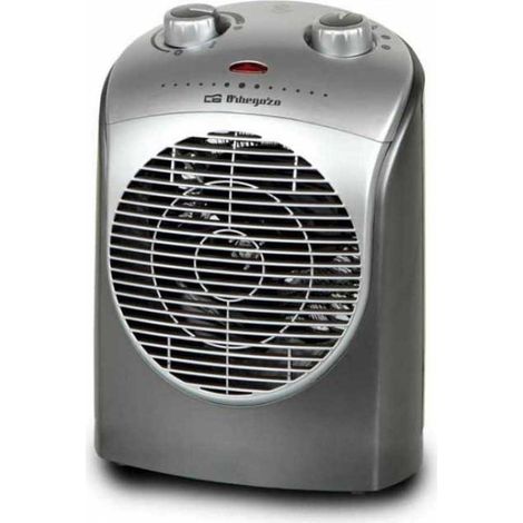 Chauffage Thermostat réglable 2 niveaux de puissance Fonction ventilateur Protection contre la surchauffe 2200 W (1/2)