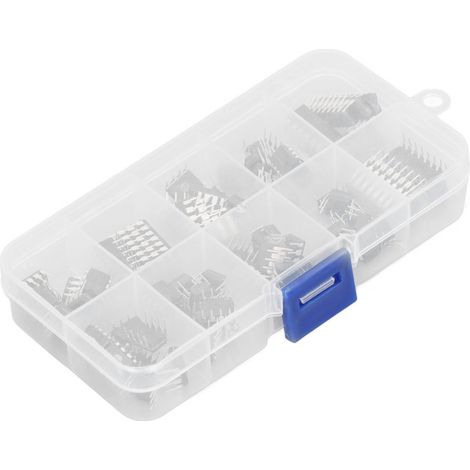 Kit con 85 circuitos integrados (CI) diferentes en 10 versiones distintas para trabajos eléctricos en el hogar. (1/5)