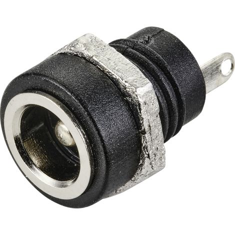 TRU COMPONENTS Schwachstromverbinder Buchse, Einbau vertikal 5.7 mm 2.1 mm 1 St. (1/3)