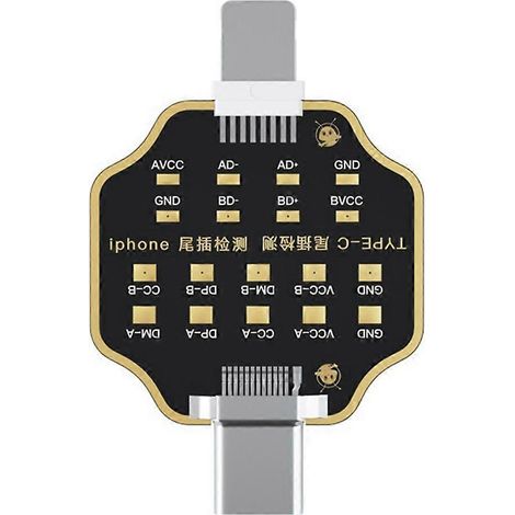Testplatine für nicht abnehmbaren Handy-Stecker, Steckersteckverbinder-Tester
